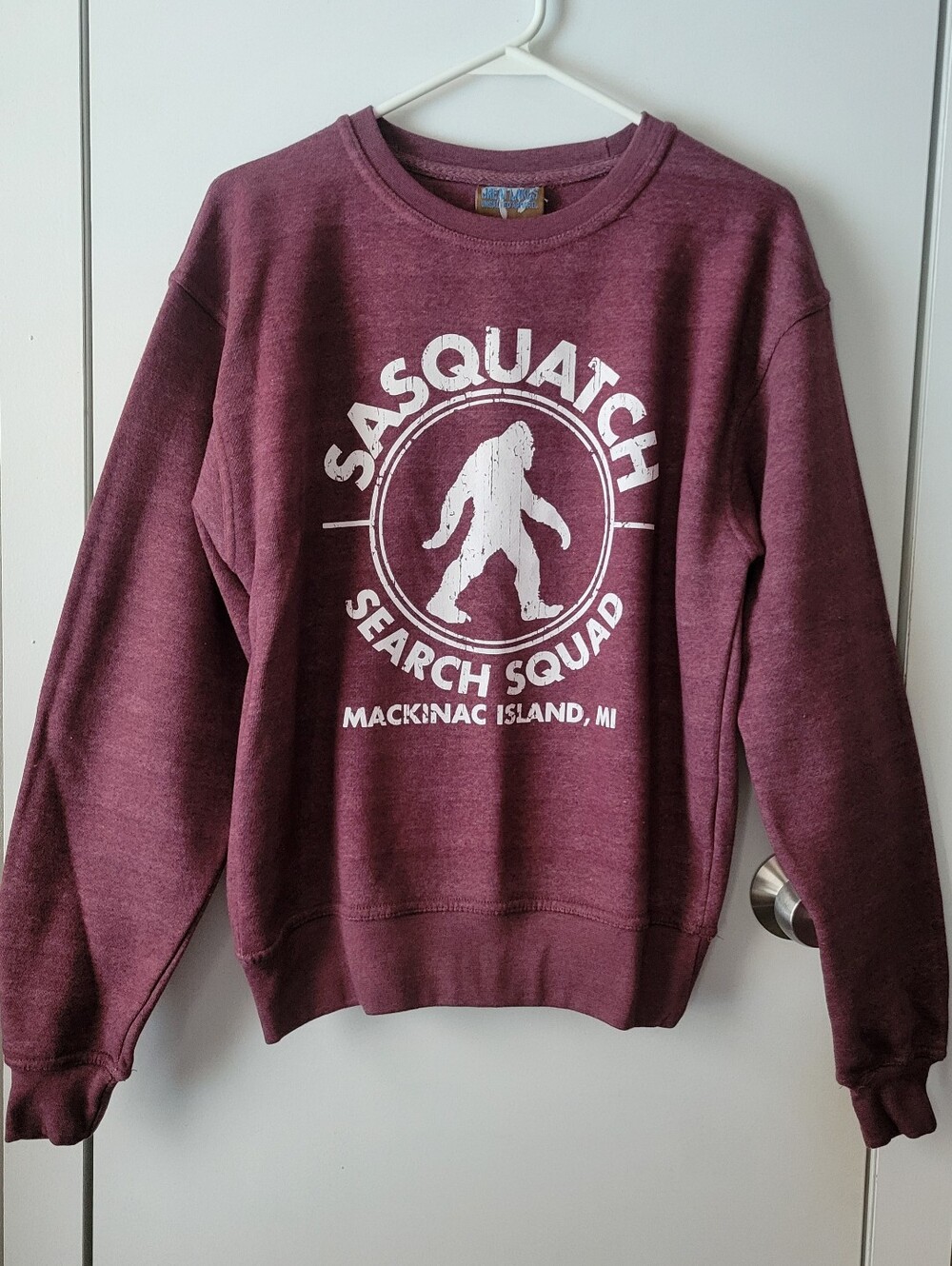 Sasquach Purple Sweatshirt